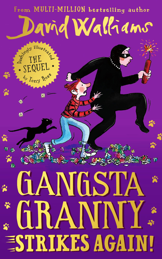 Бумажная книга «Gangsta Granny Strikes Again!», автор Дэвид Уольямс - фото №1