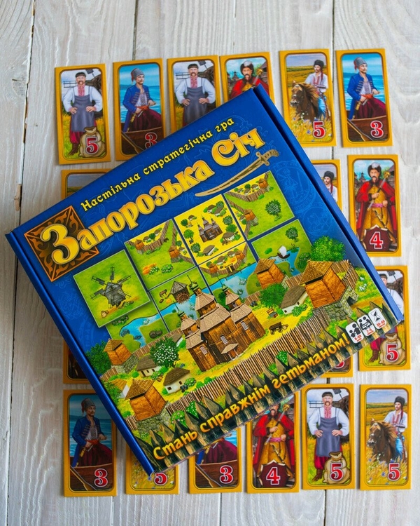  «Настільна стратегічна гра "Запорізька Січ"», бренда Ranok-Creative - фото №1