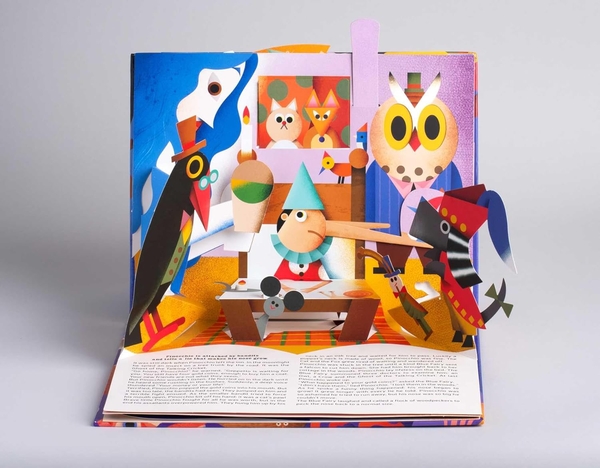 Бумажная книга «The Adventures of Pinocchio: A Pop-Up Book», автор Карло Коллоди - фото №1