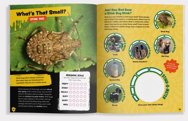 Бумажная книга «The Grossest Bug Activity Book EVER!», автор Спрус Букс - фото №1
