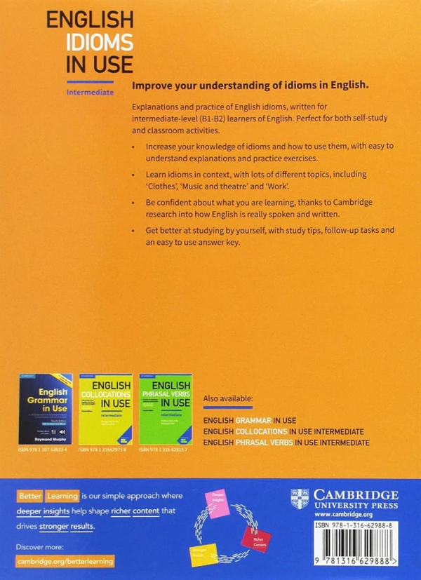 [object Object] «English Idioms in Use. Intermediate », авторів Майкл Маккарті, Фелісіті О'Делл - фото №2 - мініатюра