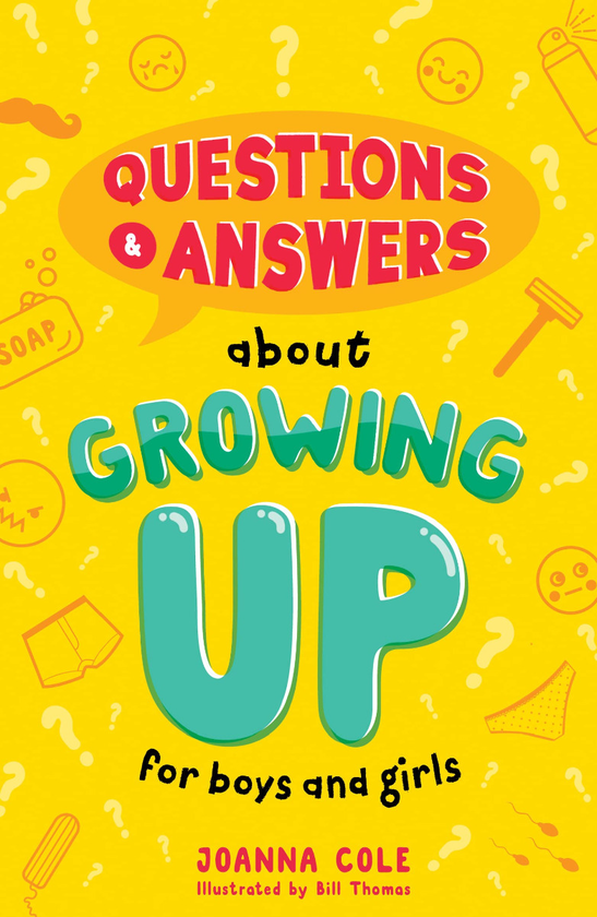 Бумажная книга «Questions and Answers About Growing Up for Boys and Girls», автор Джоанна Коул - фото №1