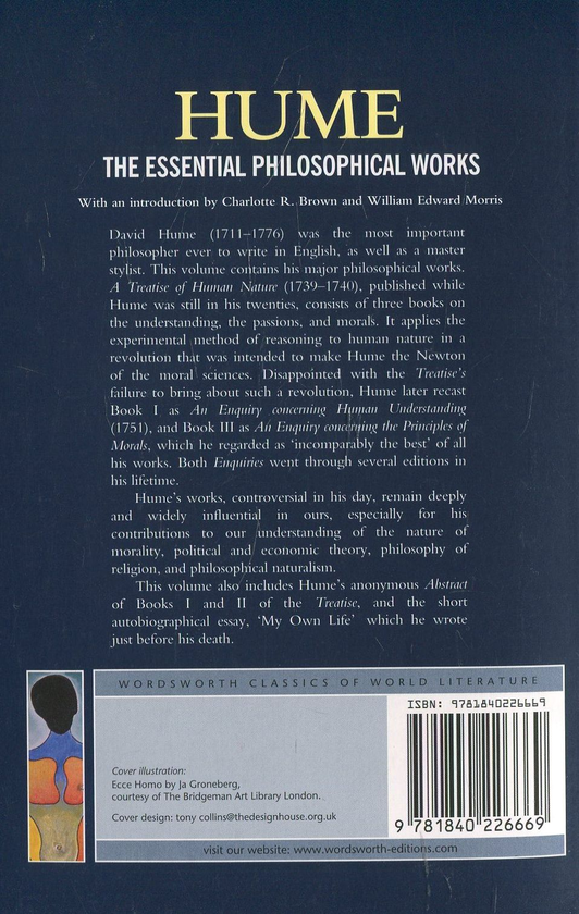Паперова книга «The Essential Philosophical Works», автор Девід Г'юм - фото №1