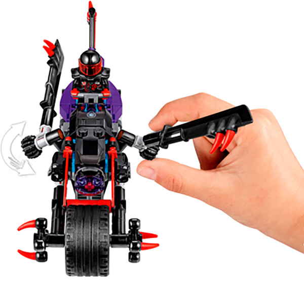  «Конструктор LEGO Ninjago Вуличні перегони змій 308 деталей (70639)», бренду LEGO - фото №1
