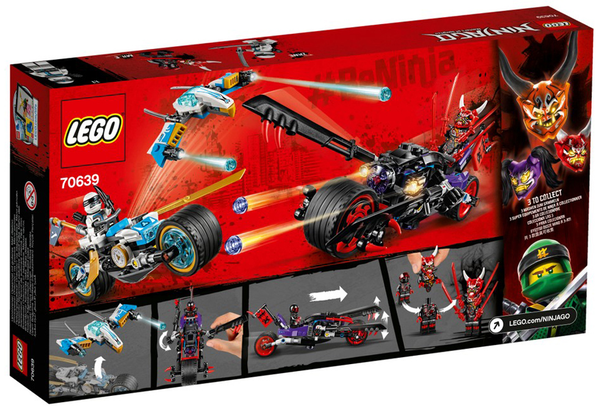  «Конструктор LEGO Ninjago Вуличні перегони змій 308 деталей (70639)», бренду LEGO - фото №1