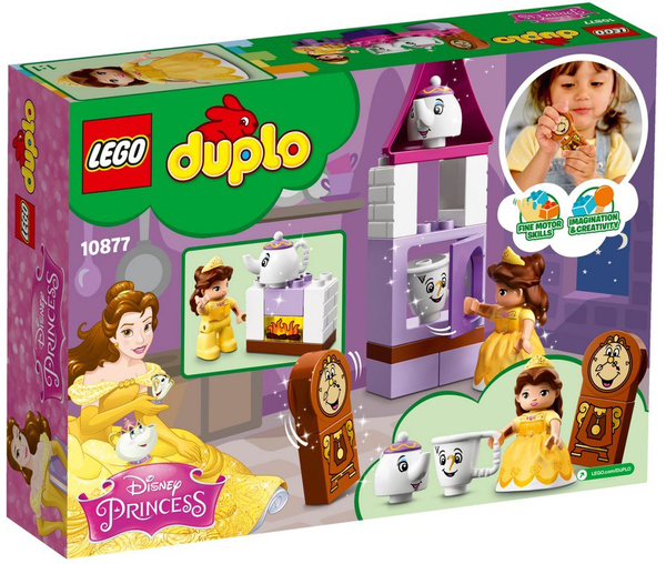  «Конструктор LEGO DUPLO Чаепитие у Белль 19 деталей (10877)», бренда LEGO - фото №1