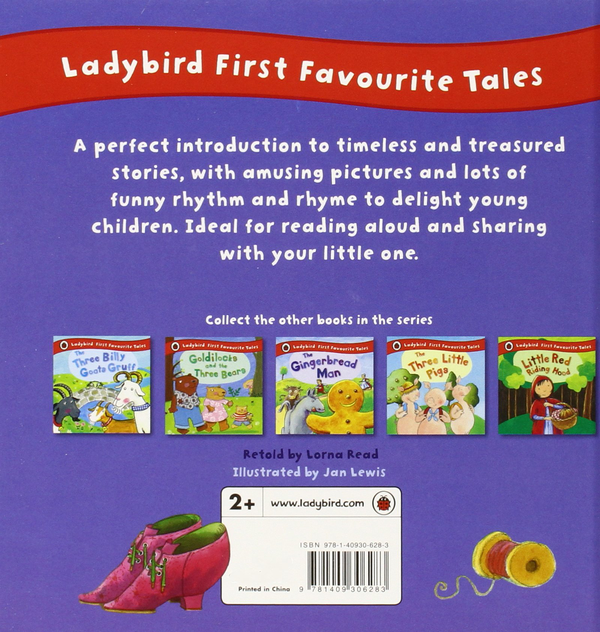 Паперова книга «The Elves and the Shoemaker: Ladybird First Favourite Tales», автор Лорна Рід - фото №1