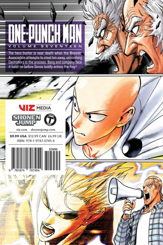 Бумажная книга «One-Punch Man. Volume 17», автор One - фото №1