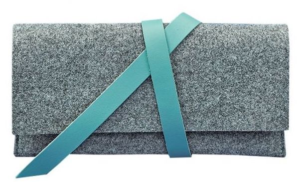  «Тревел-кейс BlankNote 1.0 Фетр Тиффани (BN-TK-1-felt-tiffany)», бренда BlankNote - фото №1