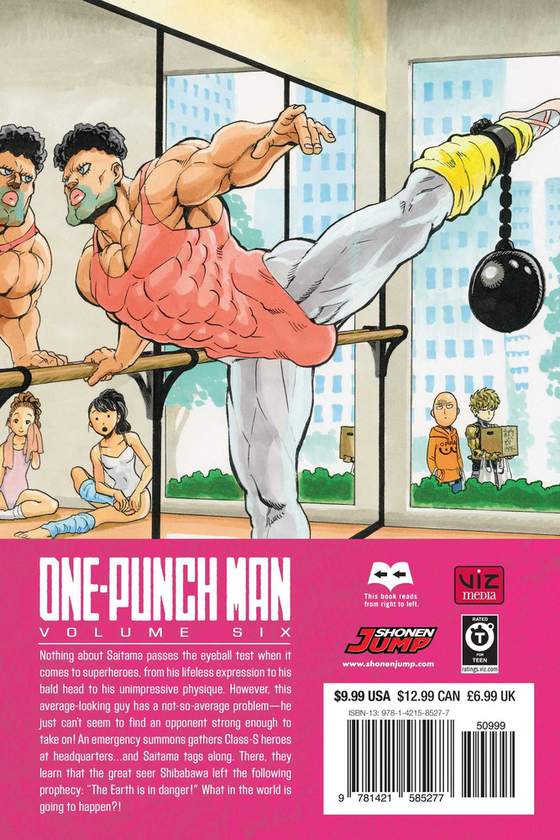 Паперова книга «One-Punch Man. Volume 6», автор One - фото №1