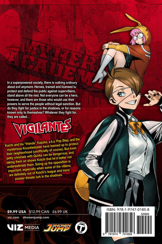 Бумажная книга «My Hero Academia. Vigilantes. Volume 2», авторов Кохэй Хорикоси, Хидэюки Фурухаси - фото №1