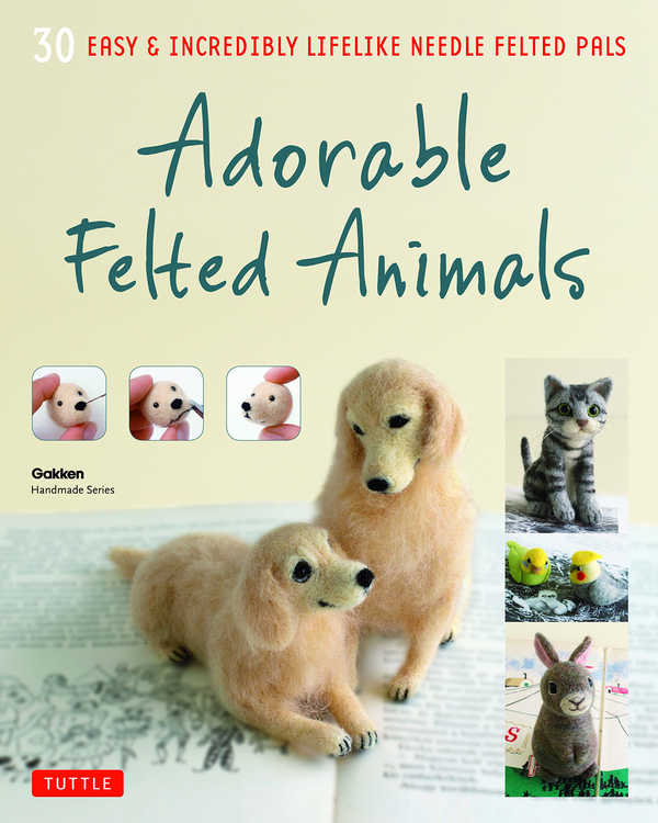 Паперова книга «Adorable Felted Animals» - фото №1