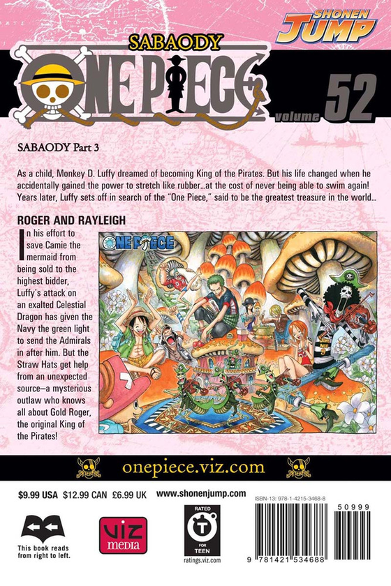 Паперова книга «One Piece. Volume 52», автор Еїтіро Ода - фото №1