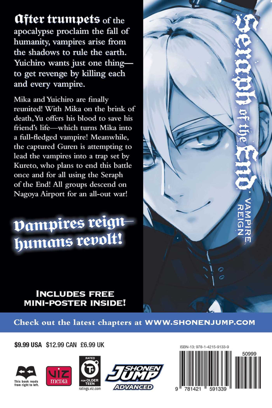 Бумажная книга «Seraph of the End. Volume 11», авторов Такая Кагами, Дайсукэ Фуруя - фото №1