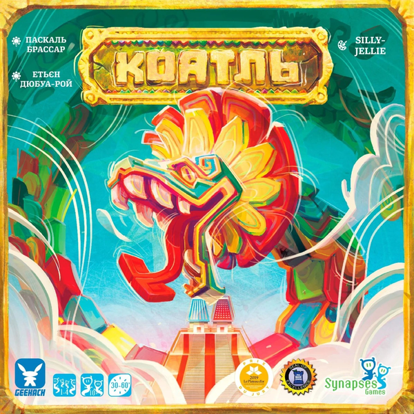  «Настільна гра Geekach Коатль (Coatl) (GKCH029CL)», бренда Geekach Games - фото №1