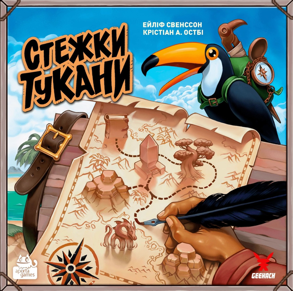 «Настільна гра Geekach Стежки Тукани (Trails of Tucana) (GKCH068TT)», бренда Geekach Games - фото №1