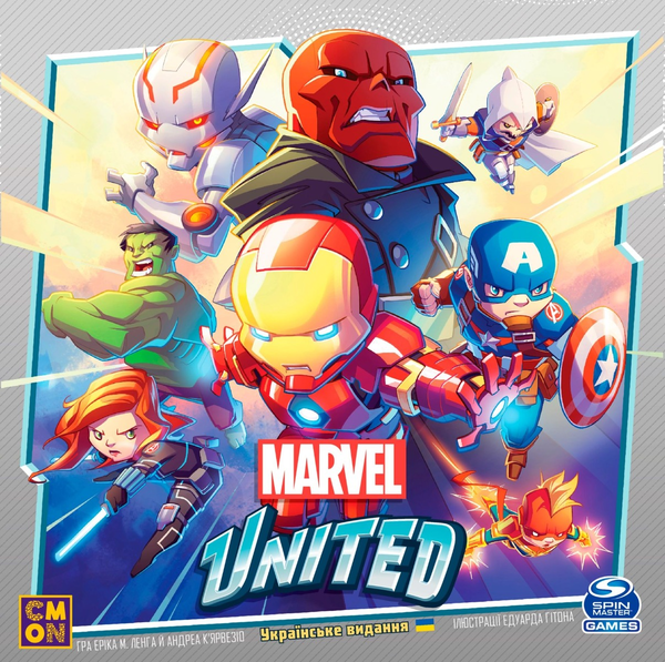 «Настільна гра Geekach Marvel United. Українське видання (GKCH035MU)», бренда Geekach Games - фото №1