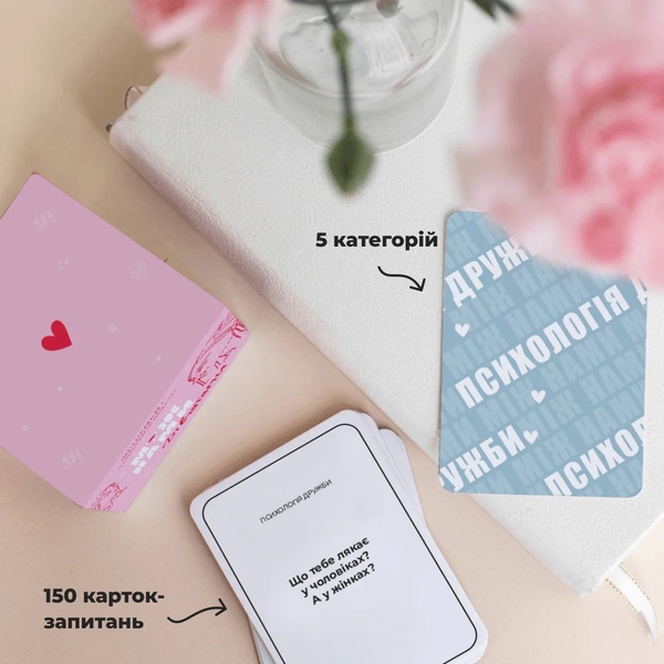  «Настільна гра Memo Games Між Нами: Дівчатами», бренда Memo Games - фото №1