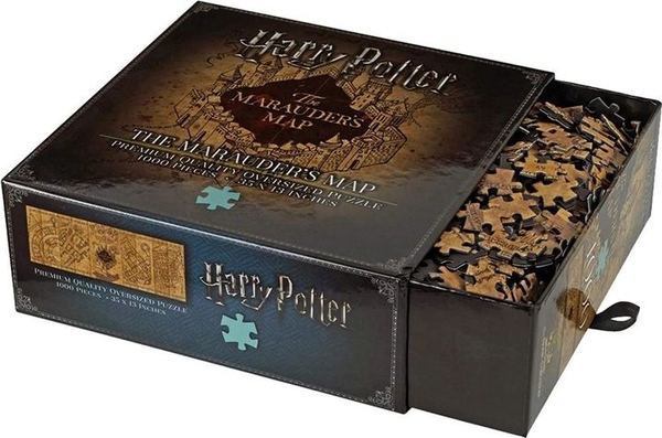 «Пазл The Noble Collection HARRY POTTER The Marauder's Map Cover (Мапа мародерів) 1000 ел. (NN9457)», бренда Noble Collection - фото №1