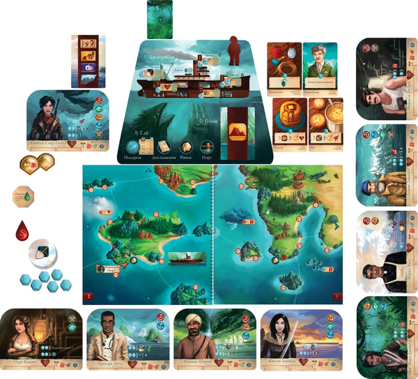 «Настільна гра Games7days Сплячі Боги (Sleeping Gods) (SB001U)», бренда Games7days - фото №1