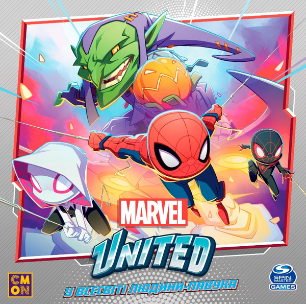 «Настільна гра Geekach Marvel United: У всесвіті Людини-павука (GKCH036SV)», бренда Geekach Games - фото №1