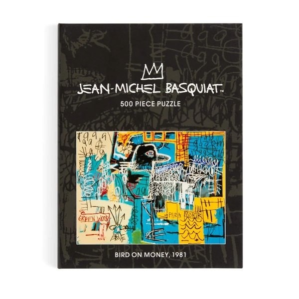  «Basquiat Bird on Money 500 Piece Book Puzzle», бренда Galison - фото №1