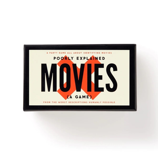  «Настільна гра Galison Poorly Explained Movies Game», бренда Galison - фото №1