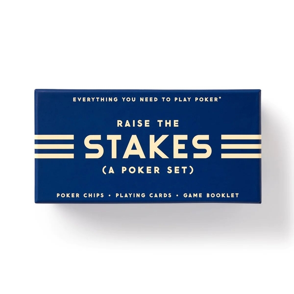  «Настільна гра Galison Raise The Stakes Poker Game Set (Набір)», бренда Galison - фото №1