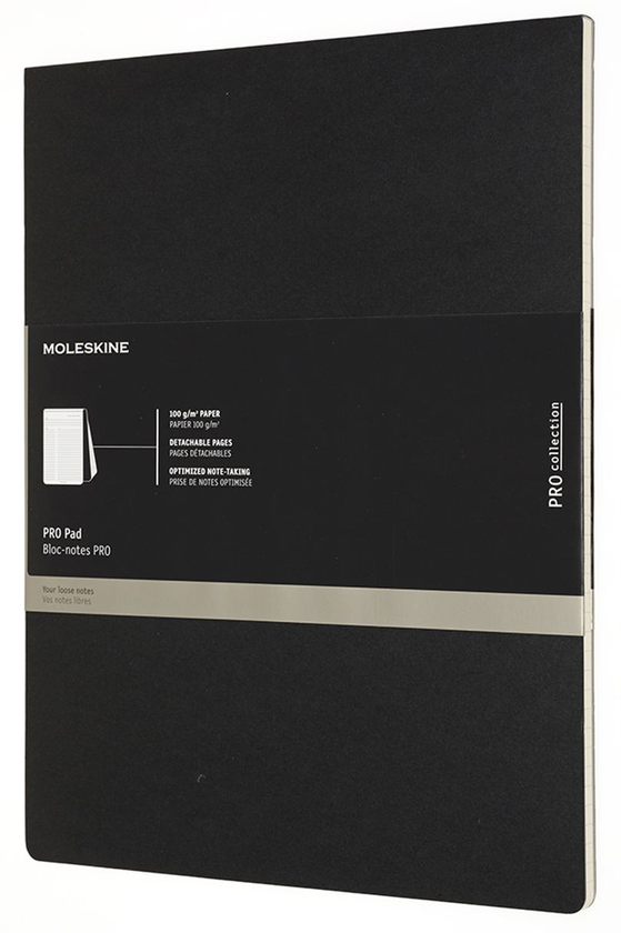  «Нотатник Moleskine PRO Pad XL Чорний (PROPADLBK)», бренду Moleskine - фото №1
