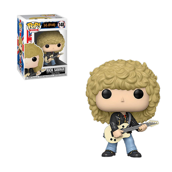  «Коллекционная фигурка Funko Pop! Def Leppard Rick Savage (40126)», бренда Funko Pop - фото №1