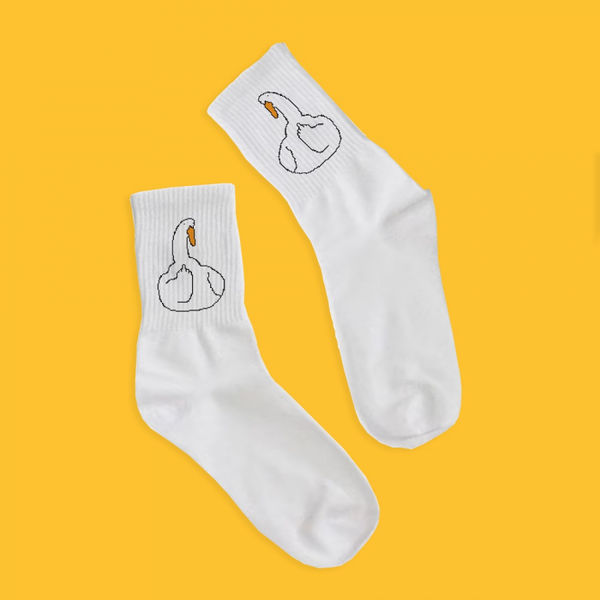  «Шкарпетки Gifty з Гусем Фак 40-44 (AA-0120666)», бренду Gifty - фото №1