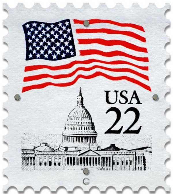  «Постер Glozis Марка USA (F-003)», бренда Glozis - фото №1