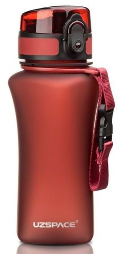  «Бутылка для воды Uzspace 350 мл красная (6007red)», бренда Uzspace - фото №1