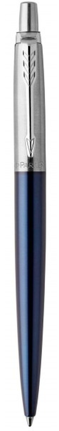 «Шариковая ручка Parker Jotter 17 Royal Blue CT BP (+чехол) (16 332b17)», бренда Parker - фото №1