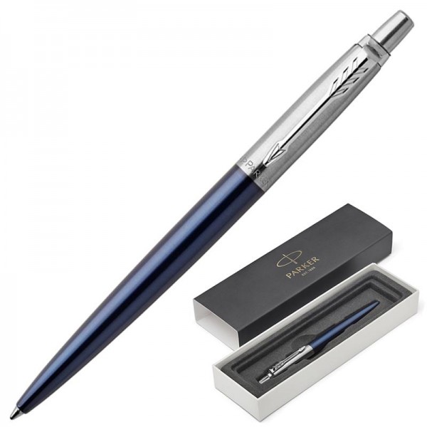  «Шариковая ручка Parker Jotter 17 Royal Blue CT BP (16 332)», бренда Parker - фото №1
