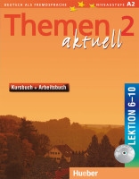 Бумажная книга «Themen Aktuell 2. Kursbuch + Arbeitsbuch. Lektion 6-10 (+ CD-ROM)», авторов Хартмут Ауфдерштрассе, Хейко Бок, Ютта Мюллер, Хельмут Мюллер - фото №1