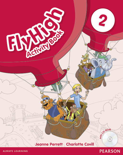 [object Object] «Fly High. Level 2. Activity Book (+ CD)», авторов Жанна Перретт, Шарлотт Ковилл - фото №2 - миниатюра