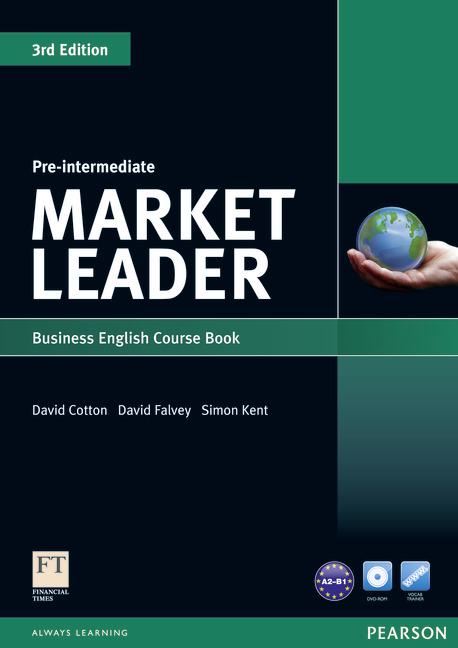 [object Object] «Market Leader Pre-Intermediate Coursebook (+ DVD)», авторів Девід Коттон, Девід Фолві, Сімон Кент - фото №1