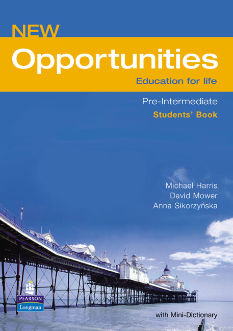 Паперова книга «Opportunities Global Pre-Intermediate Students' Book», авторів Девід Мувер, Анна Сикоржинська, Майкл Харрісон - фото №1