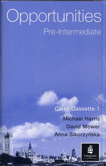Паперова книга «Opportunities Pre-intermediate Class Cassette Set», авторів Девід Мувер, Майкл Харрісон, Анна Сікорська - фото №1
