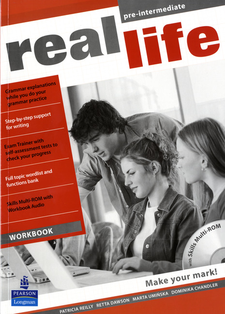 [object Object] «Real Life Global Pre-Intermediate Workbook (+ CD-ROM)», авторов Патриция Рейли, Доминика Чандлер, Марта Уминска - фото №1