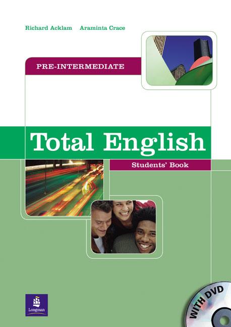 Бумажная книга «Total English Pre-intermediate Students' Book (+ DVD)», авторов Араминта Грейс, Ричард Аклем - фото №1
