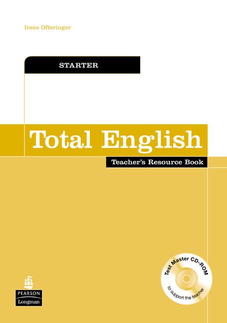 Бумажная книга «Total English Starter Teachers Resource Book and Test Master (+ CD)», автор Ирэн Оферингер - фото №1