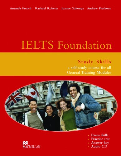 Паперова книга «IELTS Foundation Study Skills Book Pack General», авторів Аманда Френч, Рейчел Робертс, Джоанна Гаконга, Ендрю Прешоус - фото №1