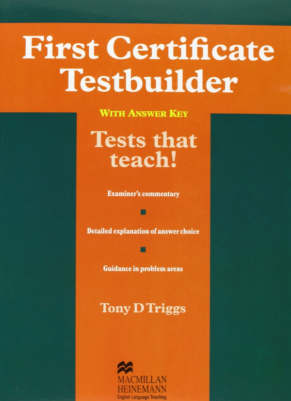 [object Object] «Testbuilder. First Certificate with Key», автор Тоні Д. Тріггс - фото №2 - мініатюра