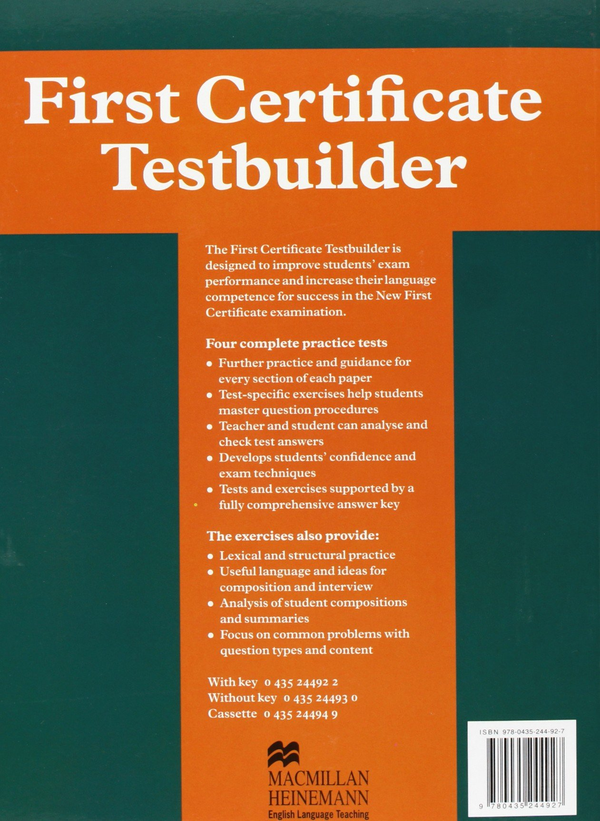[object Object] «Testbuilder. First Certificate with Key», автор Тоні Д. Тріггс - фото №3 - мініатюра