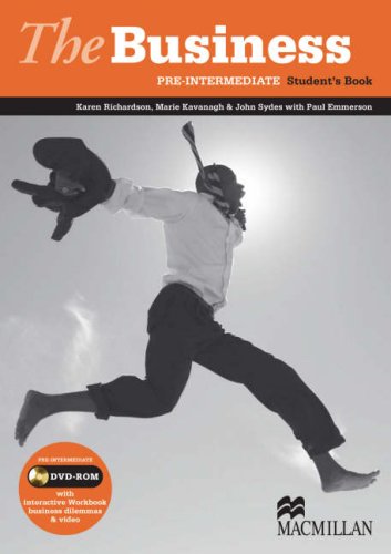 [object Object] «The Business Pre-Intermediate Student's Book (+ DVD-ROM)», авторів Карен Річардсон, Джон Сайдс, Пол Еммерсон, Марі Кавана - фото №1