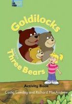 Паперова книга «Fairy Tales Goldilocks and the Three Bears Activity Book», автор Кеті Лоуді - фото №1