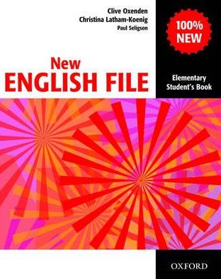 Паперова книга «New English File Elementary. Student's Book», автор Клайв Оксенден - фото №1
