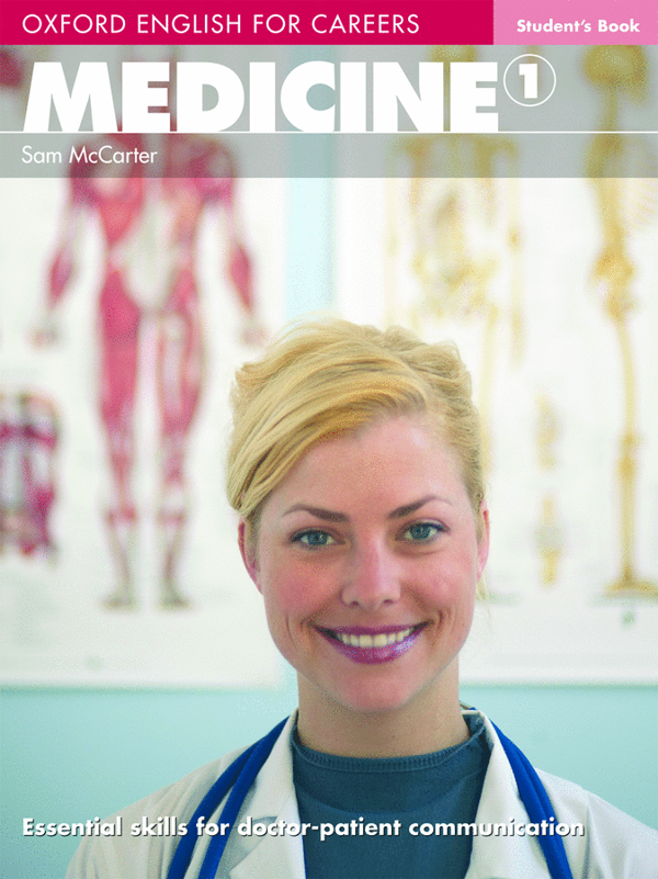 Бумажная книга «Oxford English for Careers: Medicine 1. Student's Book», автор Сэм Маккартер - фото №1